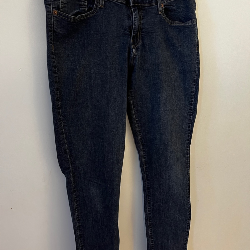 Levi's Blue Skinny Jeans Dark Wash